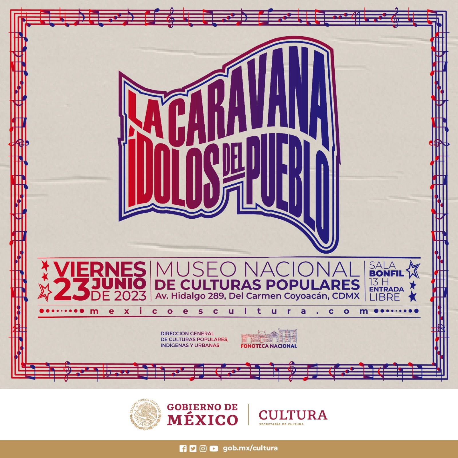 El Museo Nacional de Culturas Populares presenta la exposición “La Caravana. Ídolos del pueblo”