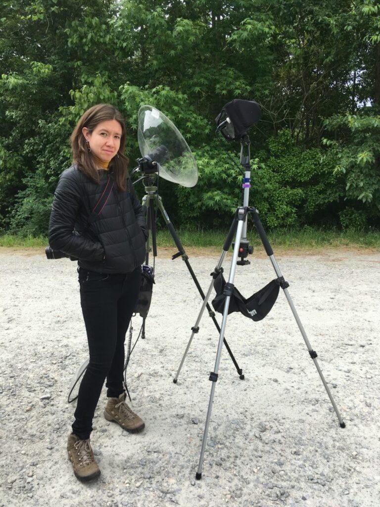 Tania Rubio con los resultados del Laboratorio de Ecología Acústica se presenta en La Fonoteca Nacional