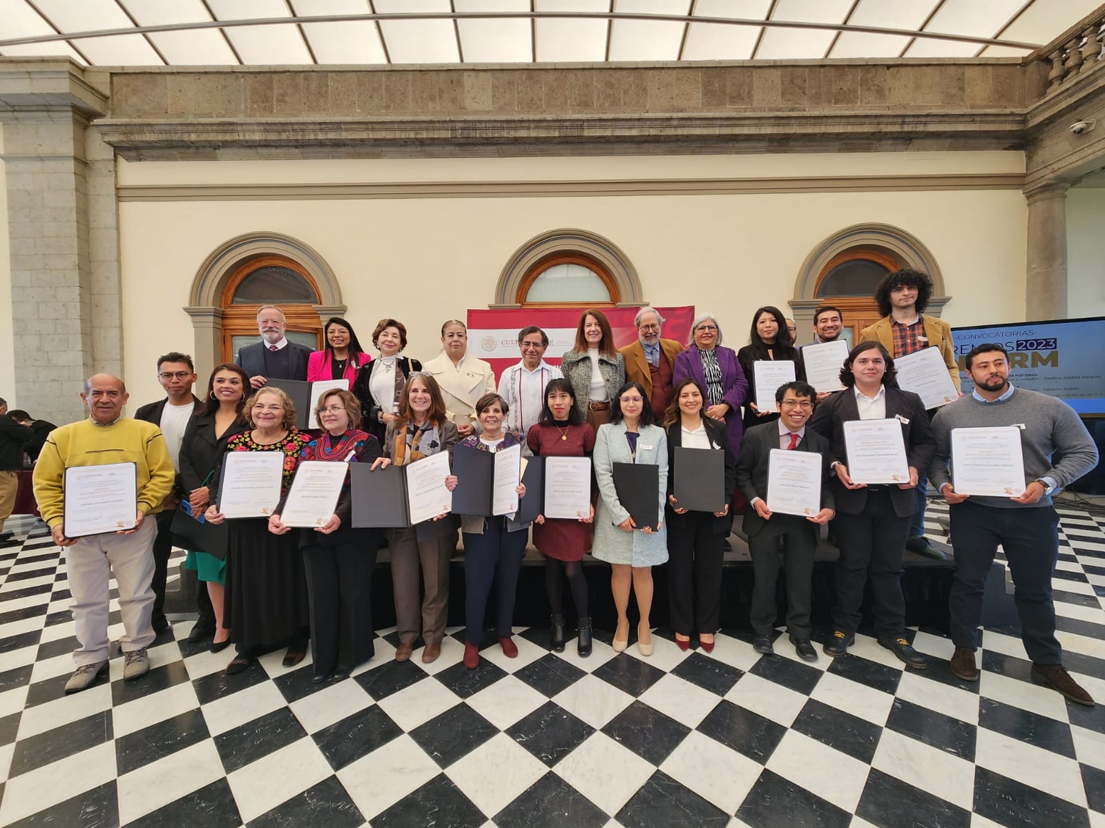 El Inehrm reconoce a historiadores por su trayectoria en investigación 2023