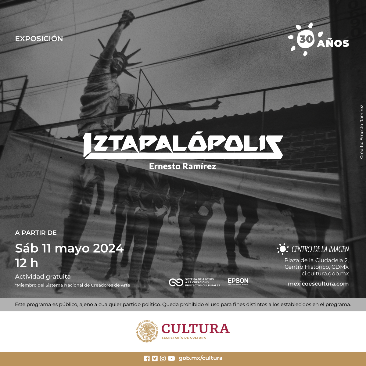 La vida en Iztapalapa, tema de la nueva exposición del Centro de la Imagen 