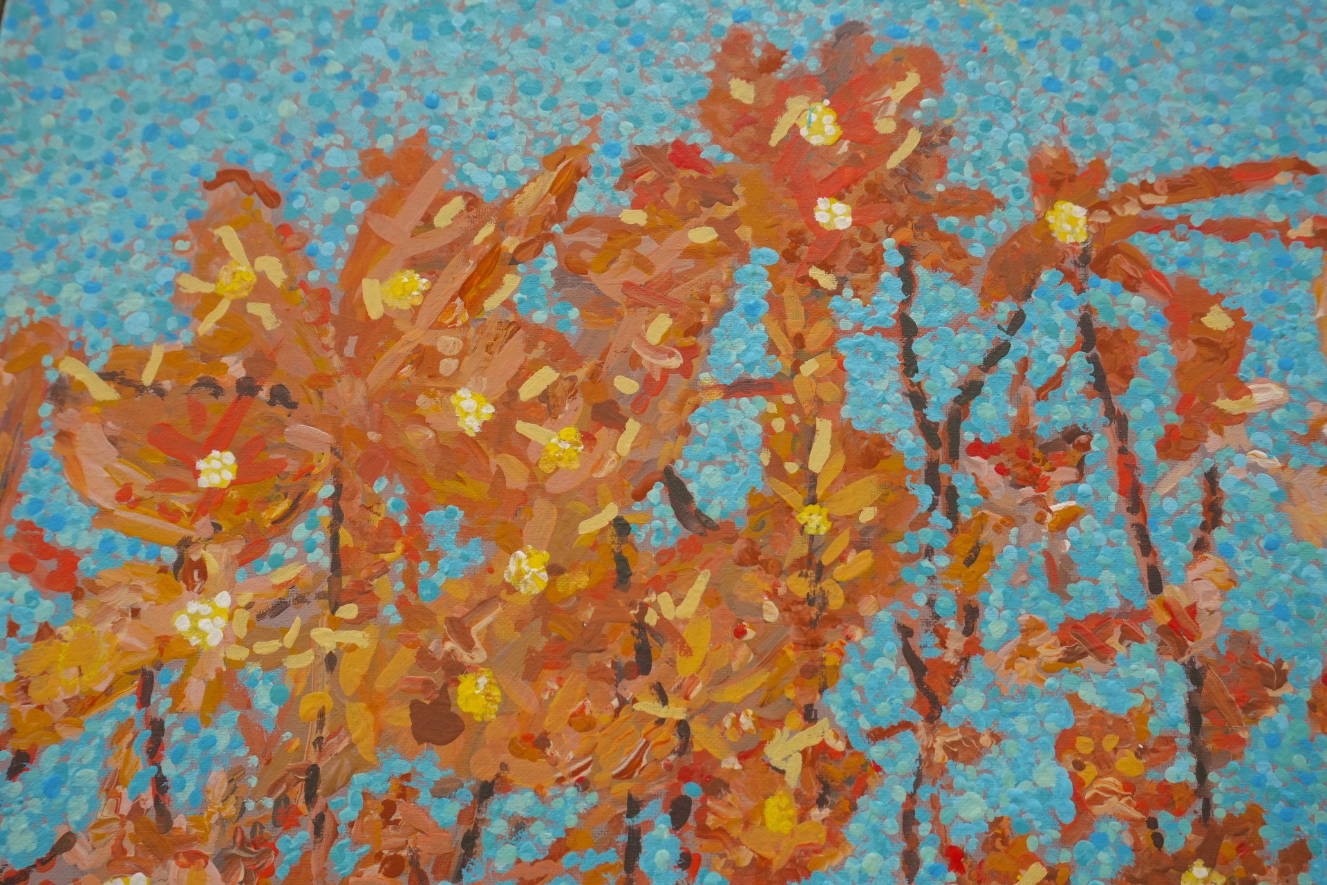 Jóvenes del Semillero Creativo interdisciplinario “Armónicos” crean 25 cuadros inspirados en Las cuatro estaciones, de Antonio Vivaldi