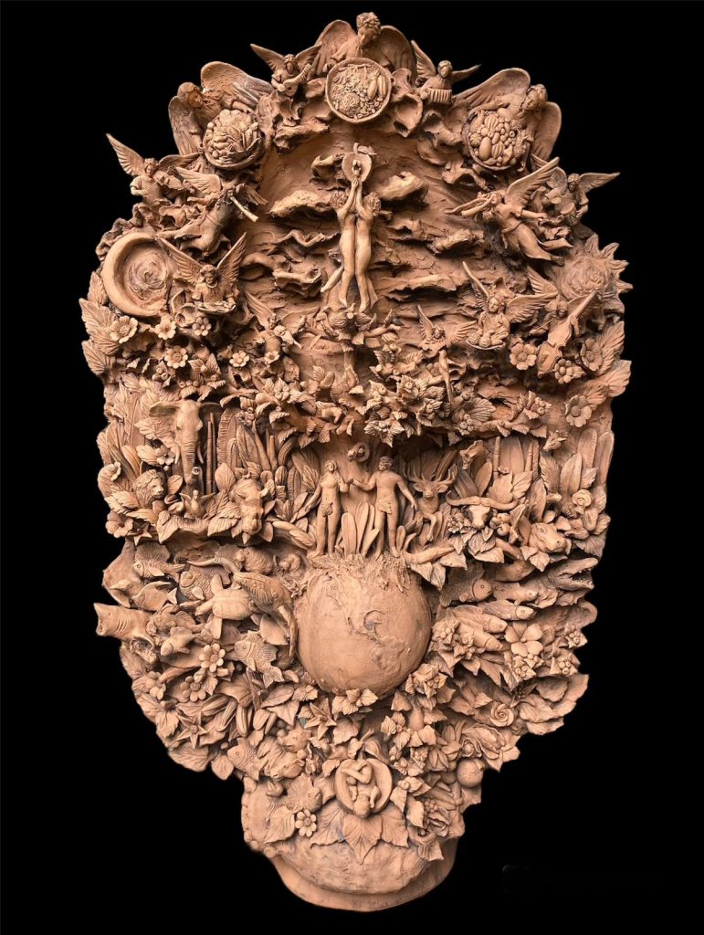 Es un referente de la producción de una colorida y particular artesanía, “el Árbol de la vida”: Israel Soteno