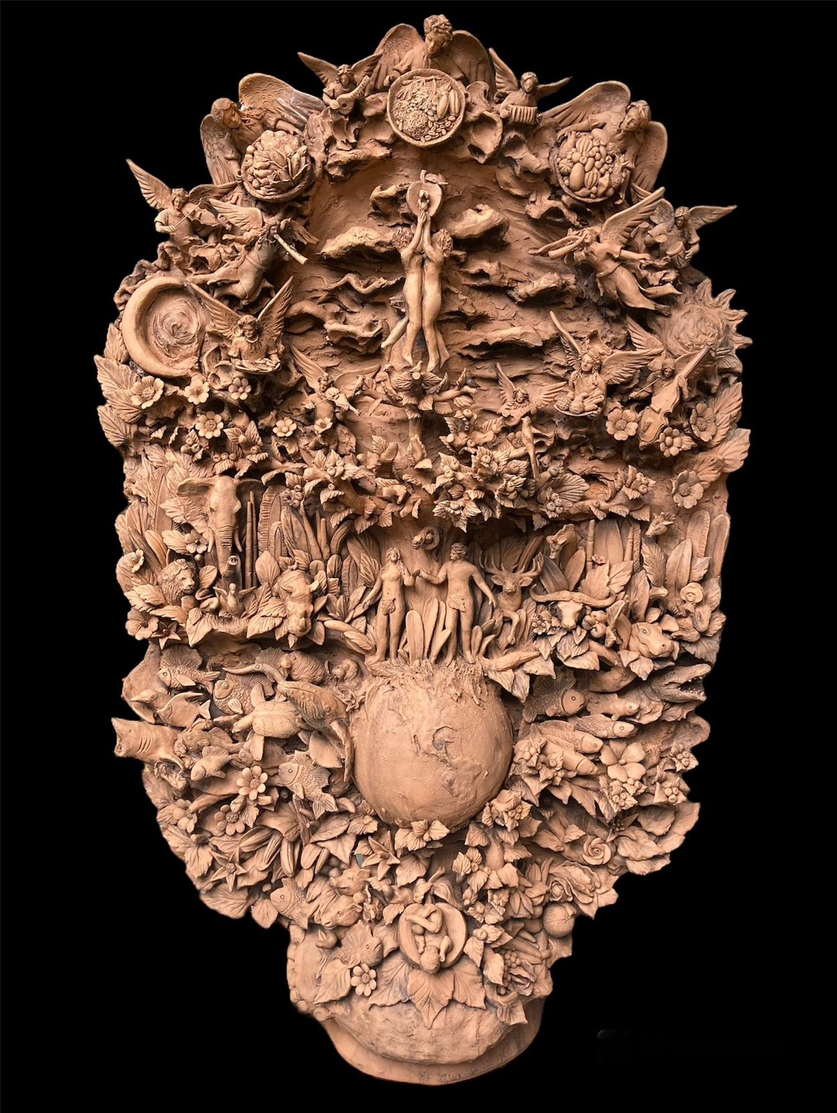 Es un referente de la producción de una colorida y particular artesanía, “el Árbol de la vida”: Israel Soteno